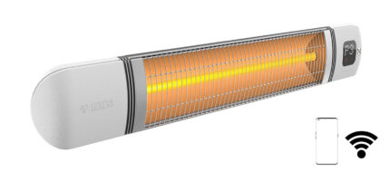 Θερμαντικό Luxeva Smarty-Wl 2500w Με Wifi & Control Λευκό