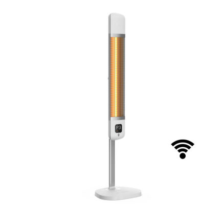 Θερμαντικό Luxeva Smart-fr 2500w Με Wifi & Control Λευκό